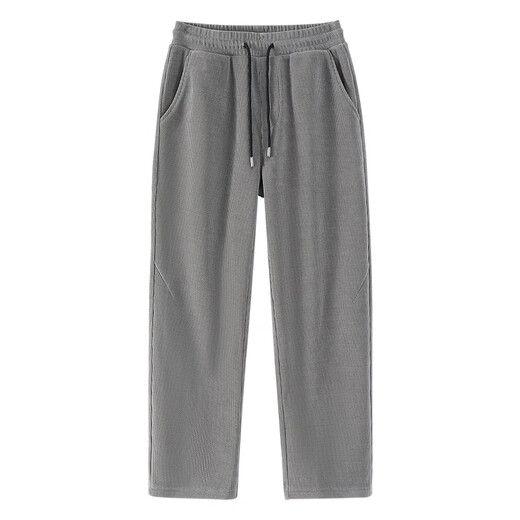 Jeanswest casual trousers for men in autumn men's chenille straight wide-leg pants for boys loose large size drapey corduroy pants