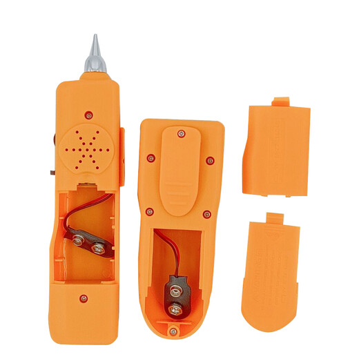 Elf mouse multi-function network cable hunting instrument anti-interference POE voltage resistance 60 volt precision line checker wire test network line patrol 9V volt battery set JLS-801 voltage resistance 60 volt POE flameproof yellow