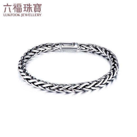 Lukfook Jewelry Platinum 950 Platinum Bracelet Men's Gift Price G07TBPB0013 25.96g (including labor costs 3167 yuan)