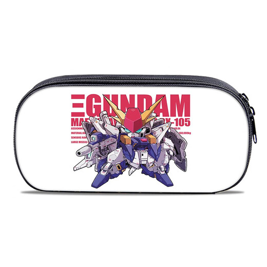 Bleistiftkoffer großer Kapazität Bleistift Case Bleistift Case High School Schüler Gundam Mecha Warrior Personalisierte kreative Junior High School Boy -Grundschule Schülern Schülern Waterfache Multifunktionaler Bleistiftbeutel zum Anpassen von B4859 Drei -Layer -Leinwand Bleistiftbeutel mit großer Kapazität - wasserdicht - kratzfrei - farbfrei