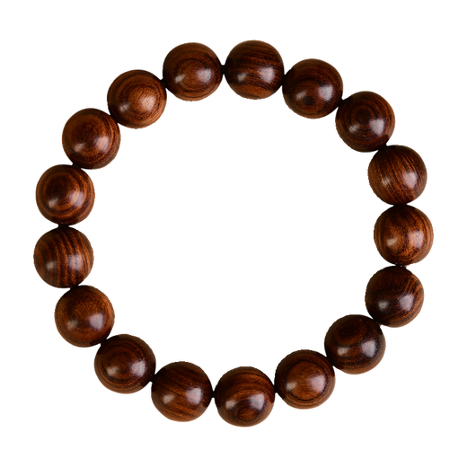 古苒正宗海南老料黄花梨手串男单圈糠梨紫油梨老型文玩佛珠女手链 老料/15mm