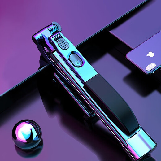 Thysent Anti-Shake Floor Stand Selfie Stick Füllfüllungsleuchte Drei-in-One