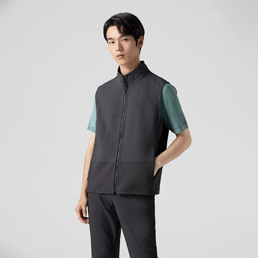 威可多（VICUTU）男士舒适御寒商务休闲风衣  蓝黑色 185/100A