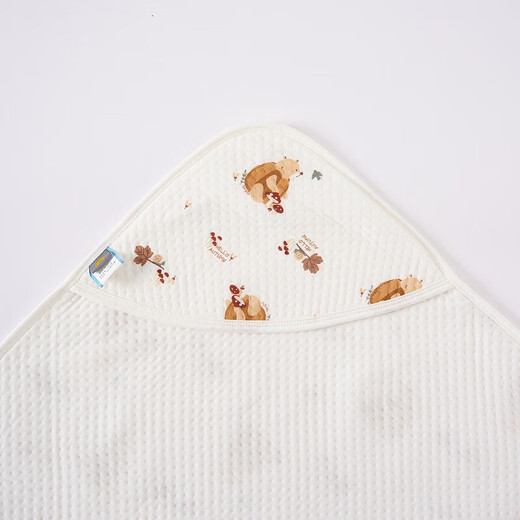 Tongtai (TONGTAI) baby blanket autumn and winter 0-3 months baby blanket TS43C201-DS orange 80*80cm