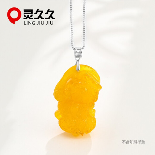 Lingjiujiu 925 silver buckle pendant buckle necklace buckle connecting buckle handmade diy jade buckle jade Buddha plain silver clip button accessories medium size