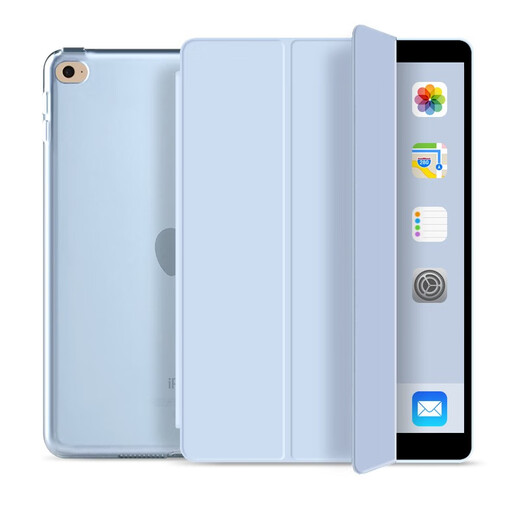 乐丽 iPad Air1代保护套硬壳软边A1474苹果A1475平板外壳A1476皮套保护青春系列 暗夜绿 iPad Air1代