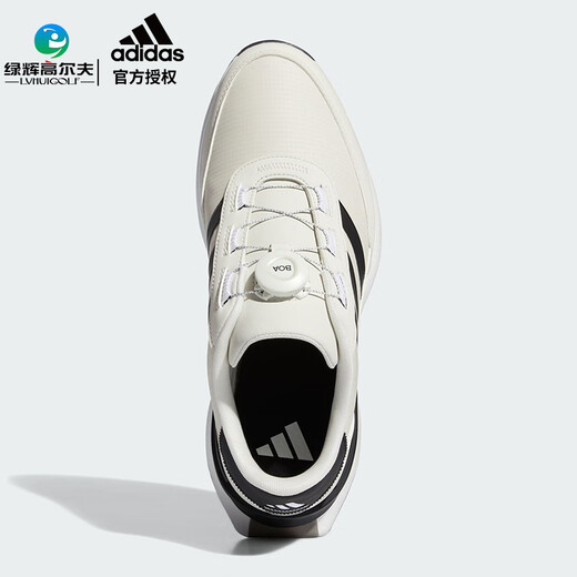 Adidas Golf Shoes Men's Sports Shoes New S2G SL LEATHER Spikeless Shoes BOA Lock Style ID8701 Orbital Gray/No. 1 Black/White 43 (UK9)