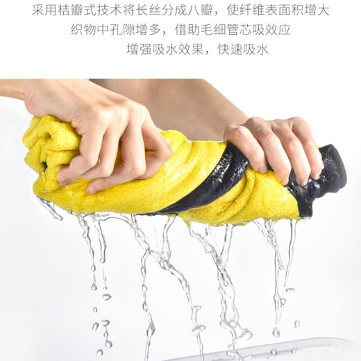 Pilot pet quick-drying absorbent towel bath towel Teddy cat and dog absorbent and thickened large size one pack