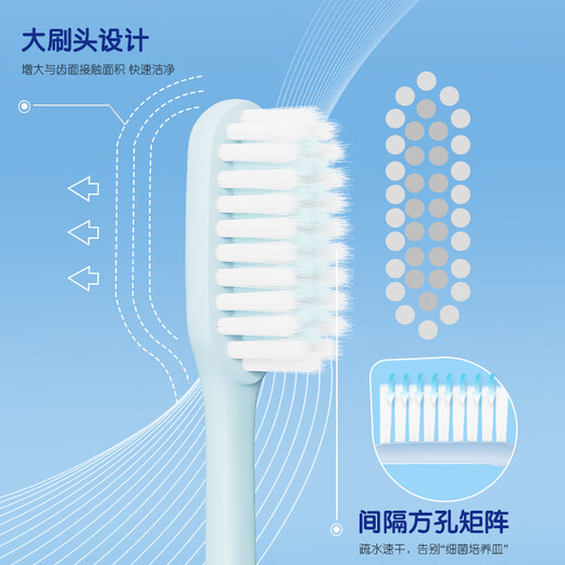 Frog Cepillo de dientes para adultos Fine Soft Gum Protection Family Family Soft Bristle 2 (Embalaje independiente)