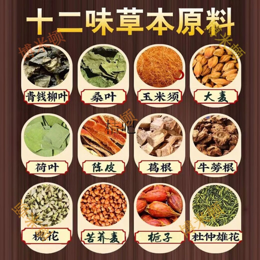
Beijing Tongrentang Green Qianliu Corn Scarlet Pueraria Mulberry Leaf Tea 160g/40 pack Burdock Root Tea Health Substitute Tea Bag 1