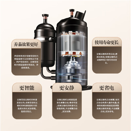 Frielman H168S humidor constant temperature and humidity compressor cedar wood liner fingerprint password lock true frequency conversion moisturizing cabinet fingerprint password lock 163cm aluminum liner polymer net safety version