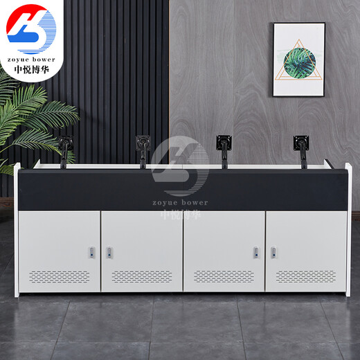 Zhongyue Bohua Property Computer Room Command Center Monitoring Operation Station Conference Room Duty Room Desk K61L Double 1.69 Meters