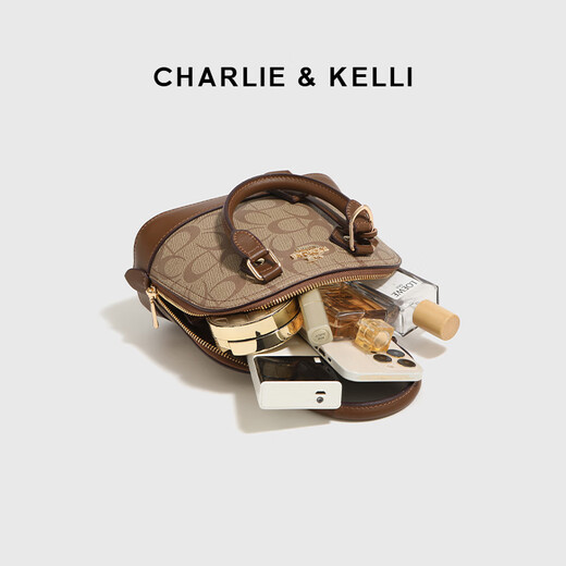 Charlie/Kelli CK Bag Bag Women's Bags Retro Shell Bag Women 2025 Nuevo estilo Hand-Hands One-Ho-Hohor Crossbody Bag Crossbody Regalo de San Valentín Regal Off-White [Jingcang Delivery Brand Bag]