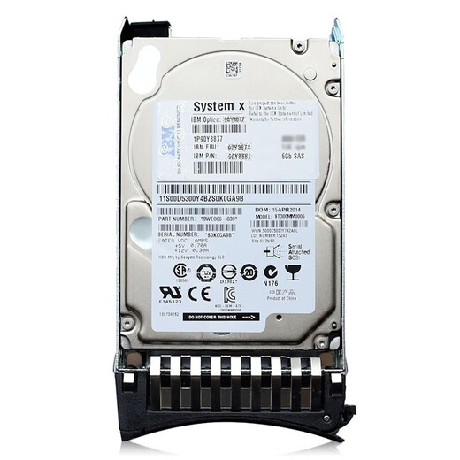 联想 IBM服务器硬盘 V3500/V3700专用存储硬盘 300G/10K/SAS/编码00E6167
