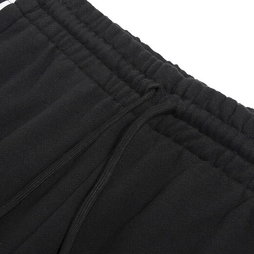 阿迪达斯（adidas）阿迪达斯男裤春季新款小脚裤子运动裤针织收口休闲跑步长裤GK9226 HA4337/黑色 三条纹 M /175/80A