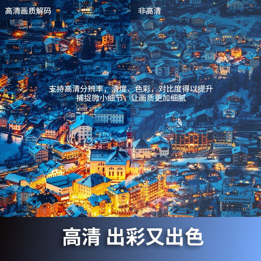 鲸威【0月租免费看电视】网络机顶盒 海思芯片wifi直连电视盒子无线高清投屏播放器全网通 增强版【8G高清版+红外遥控】