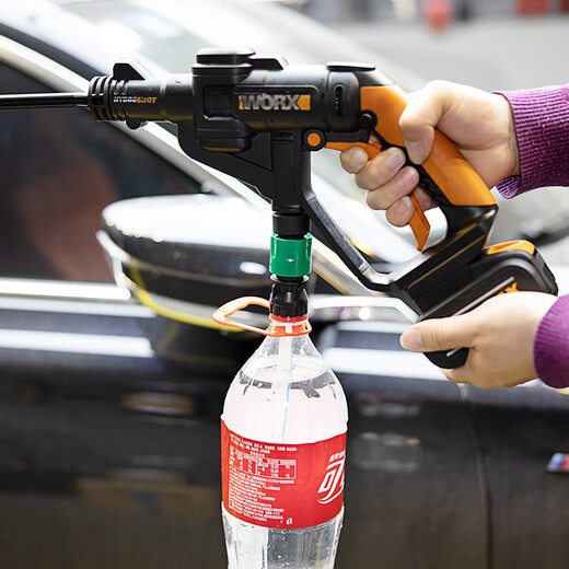 Xushansi drahtloses Lithium -Batterie -Wachs -Auto Waschmaschinengewehrwagen Waschmaschinen Waschmaschinen Wasser Rohr Cola Flaschenanschluss Ladet Hochspannung Wasserpistolenzubehör 11762W 1 kwwa1762 Wachs