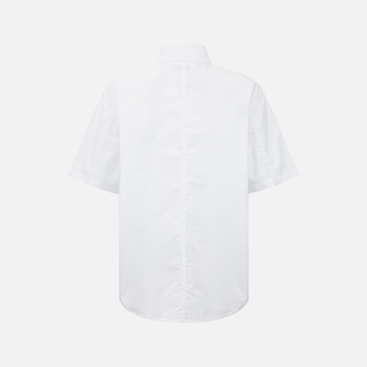EVISU【多件折】  男士小海鸥多口袋衬衫短袖2ESADM2SS163RXCT 白色 XL