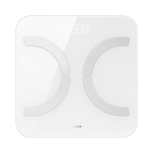 Ehrenkörper Fettskala 3 Intelligente Gewichtsgröße menschlicher Körperfetterkennung Gesundheit Gewichtsverlust Spezielle Präzision Haushaltselektronik namens Bluetooth WiFi Dual Connection 24 Human Body Indicators Ehren Körperfett Skala 3 (weiß)