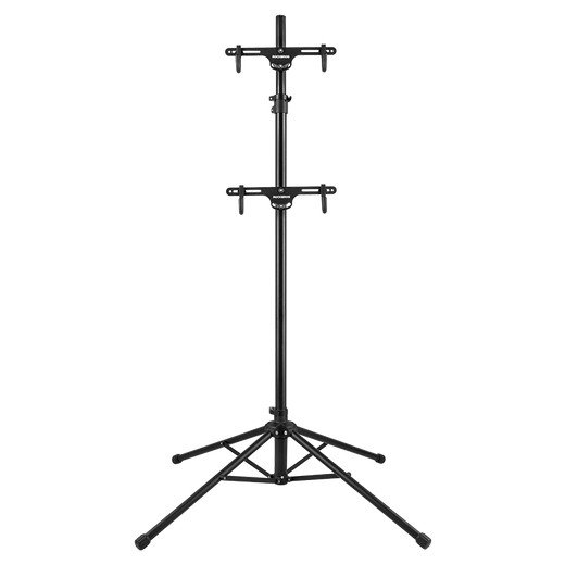 Rock Brothers bicycle hanger parking rack road mountain bike shunting repair rack telescopic indoor and outdoor display rack black