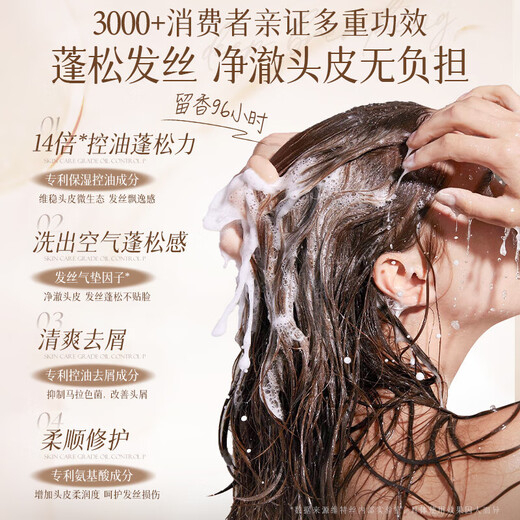 Witsil-Öl-kontrolliertes flauschiges Shampoo 500ml Aminosäure Shampoo, Goldliste, 1. Platz, Silikonöl-freie Anti-Tandruff und juckende Männer und Frauen