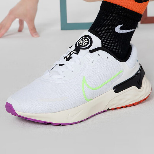 耐克（NIKE）休闲鞋男鞋2025新款夏季运动鞋Renew Run 4跑步鞋FJ1048-100 FJ1048-100白色 44