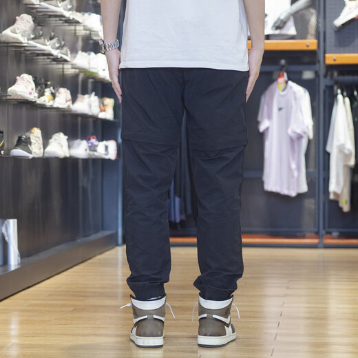 阿迪达斯 （adidas）官方网舰店裤子男裤春秋新款健身训练运动裤休闲宽松透气跑步长裤 HC9734黑色 L