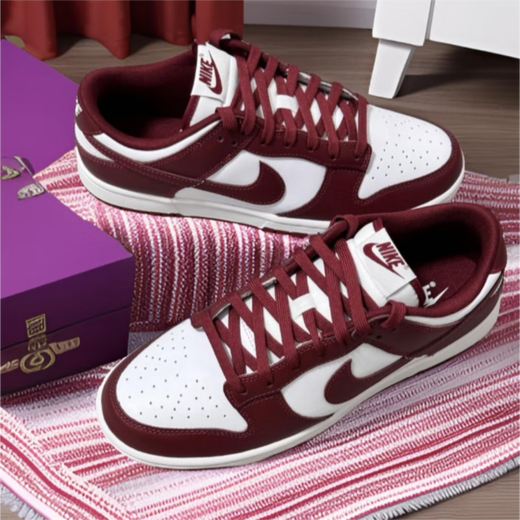 耐克（NIKE）Dunk Low 团队红 白红低帮男女复古休闲板鞋DD1391-601 DD1391-601团队红男款 40.5