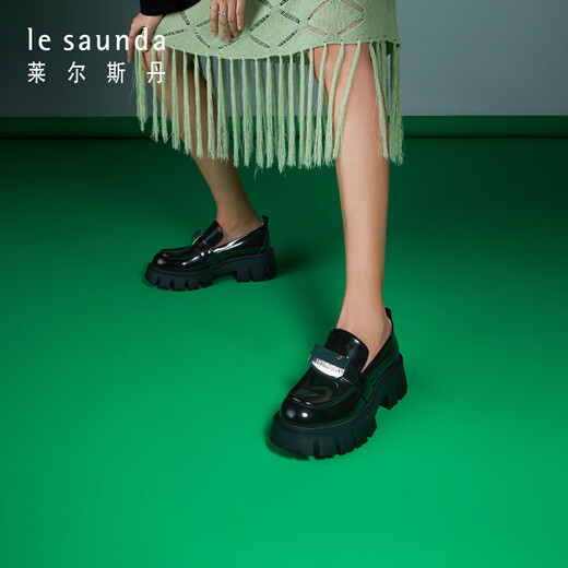 Lylesdan (Le Saunda) High School Bajo tacón Singles Singles Fomen Sandals 3M13701 Milk White CRK 36