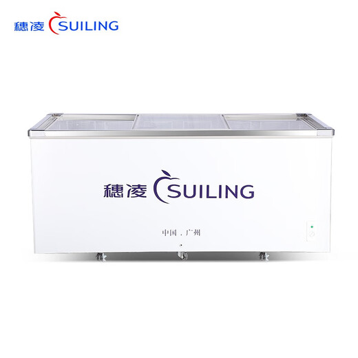 穗凌（SUILING）冰柜商用商场超市深底岛柜 速冻丸子烧烤串串展示柜 超大容量急冻柜保鲜柜储存柜 1098升商用大容量 超能装