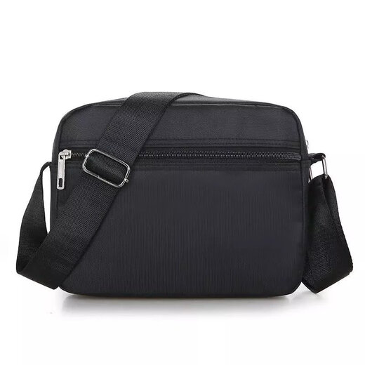 [Ausgewählt] Geldkollekte Umhängetasche Casual Crossbody Body Herrenbeutel Umhängetasche Business Brieftasche mehrschichtige koreanische Version Männer Y688 Upgrade Model + [Six Pocket Black]