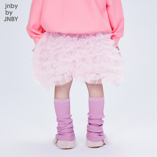jnby by JNBY【轻礼服】江南布衣童装网纱短款腰裙公主风秋女童儿童1O8D11970 687/淡粉 160cm