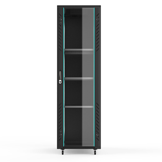 Totem Cabinet 42U Server Cabinet Network Switch Weak Current Monitoring Cabinet G2.6042 Black