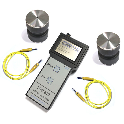 
Konavotst TOM610 heavy hammer surface resistance test anti-static insulation resistance voltage resistance detection device Optional-844 two-point electrode (test small objects)