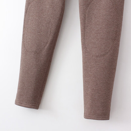 An Zhenxue warm clothes for the elderly, grandma clothes, autumn and winter clothes, middle-aged and elderly women's clothes, mother clothes two-piece set 4055-860 Khaki 4XL recommended 140-155 Jin Jin equals 0.5 kg