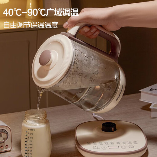 Royalstar Health Kettle 2.2L Fully Automatic with Filter 316L Tea Kettle 24h Reservation + 24h Constant Temperature Kettle 18 Large Menu Electric Kettle Flower Teapot Tea Maker YSH22B3