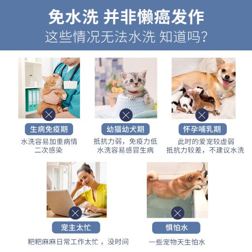 Laiwang Brothers Pet Dry Cleaning Powder 400g Cat Dry Cleaning and Decontamination Dog No-Wash Shower Gel Rabbit Teddy Bathing Supplies