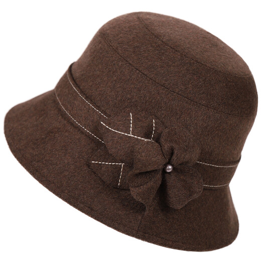 677888 Hat Women's Spring Basin Hat Woolen Fashion Hat Fashion Japanese Spring Hat British Celebrity