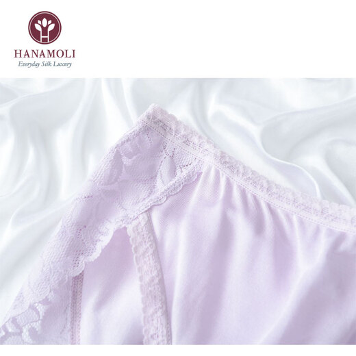 Hana Molihanamoli Mulberry Seiden Unterwäsche Seiden Mid-T-T-T-Lace Hosen Frauen Unterwäsche charmante einteilige Bauchschlähne hoher Taille 3524-01 Schwarz XL