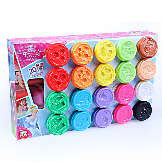 
Disney Princess Colorful Plasticine DIY Cake Dessert Handmade 20 Cup Gifts DS-2602