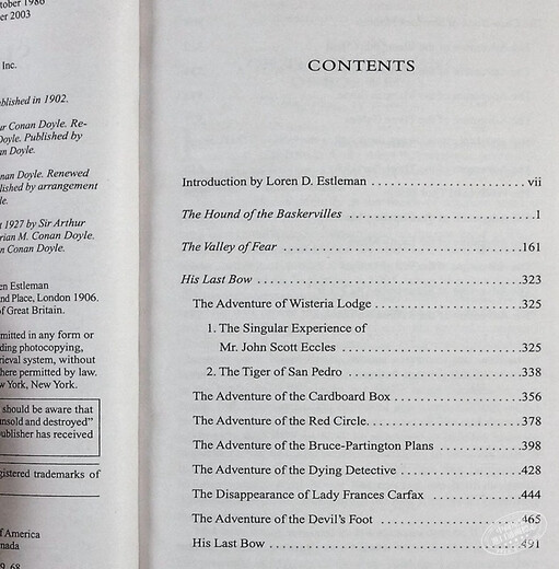 福尔摩斯探案全集 英文原版小说 Complete Sherlock Holmes 套装