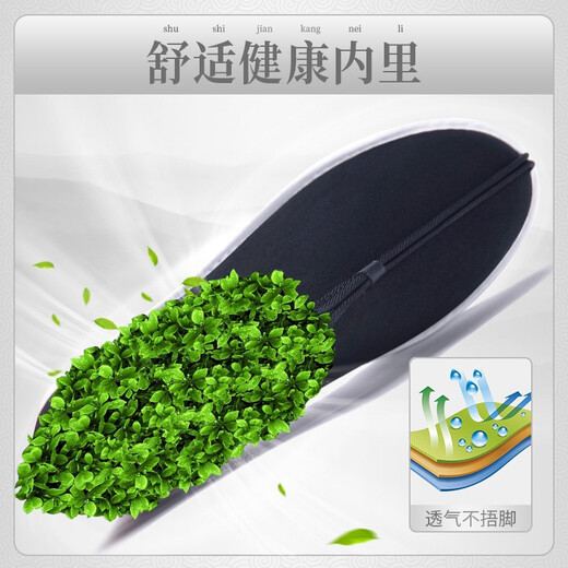 Shiju printemps et automne chaussures en tissu traditionnel hommes chaussures paresseuses rétro vieil homme grand-père d'âge moyen et de papa âgée
