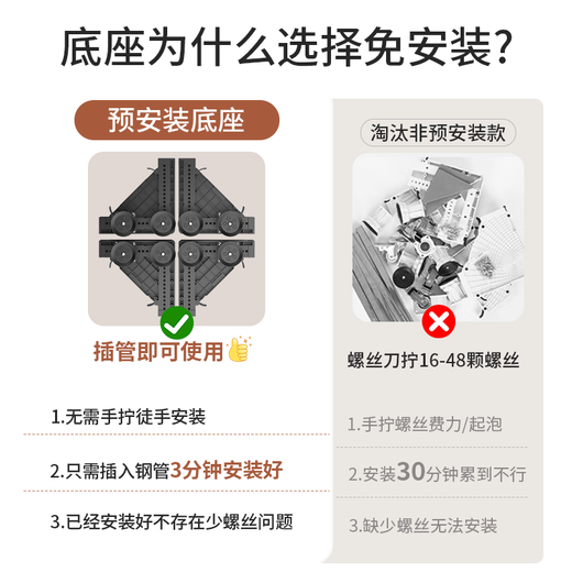 匠无同洗衣机底座支架滚筒波轮防滑防震脚垫空调冰箱增高托盘适用于小天鹅美的海尔通用