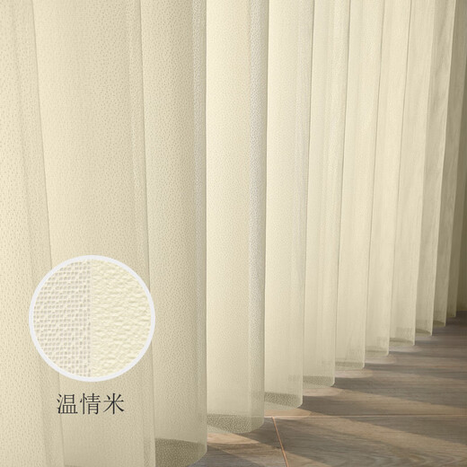 Zhi Shang Dream Curtain Vertical Vertical Venetian Blind Screen Bedroom Living Room Office Floor Floor Screen Curtain Intelligent Electric Curtain Dream White-Waterproof Fabric Customized Price Per Square