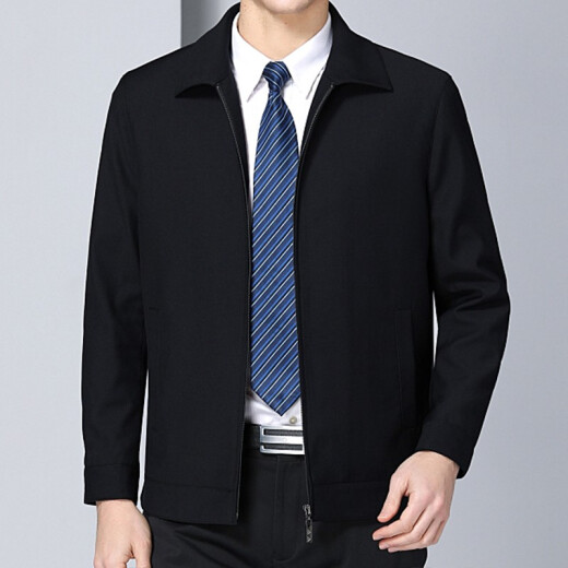 Pier Cardin Brand Men's Clothing Store Wool Wool Chaqueta de lana Middle-Ebel Middle y anciana Jaqueta de lana de lana de lana Capaz de color sólido (2263 modelos) Borgoña 4xl tamaño 195 de peso adecuado 195-205Jin [Jin equivale a 0.5 kg]