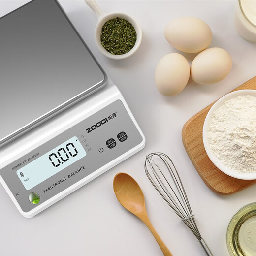 Songzhong German electronic balance scale 0.01g high-precision electronic scale gram precision laboratory analysis balance 0.001 gold traditional Chinese medicine jewelry gram scale 0.1g square plate - range 3kg accuracy 0.1g without weight