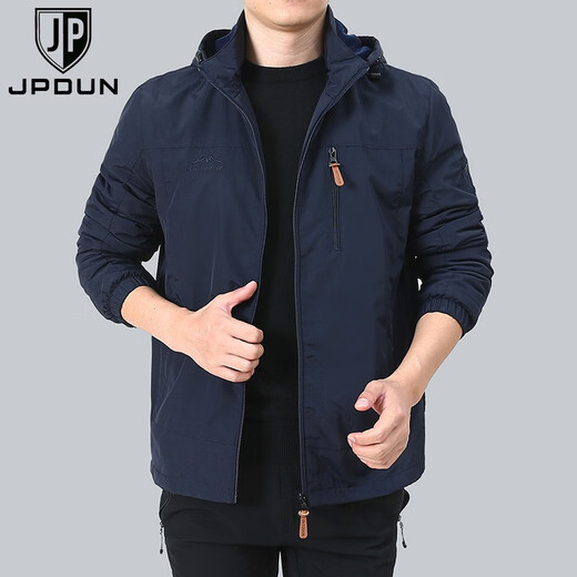 JP Jacke plus Fleece Herren -Kapuze Casond Dicke Jacke warm 9898 schwarz m