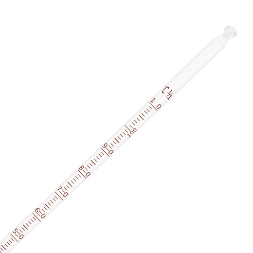 Kuangjian Instrument (CONJANT) Kuangjian Instrument Glass Thermometer-30+110 Alcohol Glass Rod Thermometer Measures Water Temperature Air Temperature Liquid