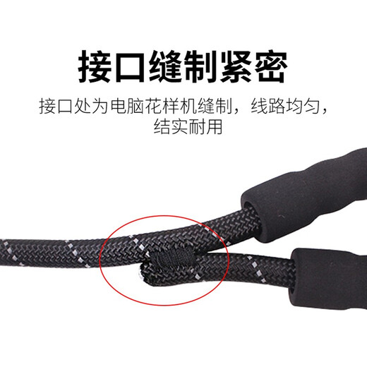 Hanhan pet dog leash, dog leash, dog leash, medium and large dog Labrador golden retriever explosion-proof harness, outdoor supplies, red L size recommended 40-60 Jin Jin equals within 0.5 kg