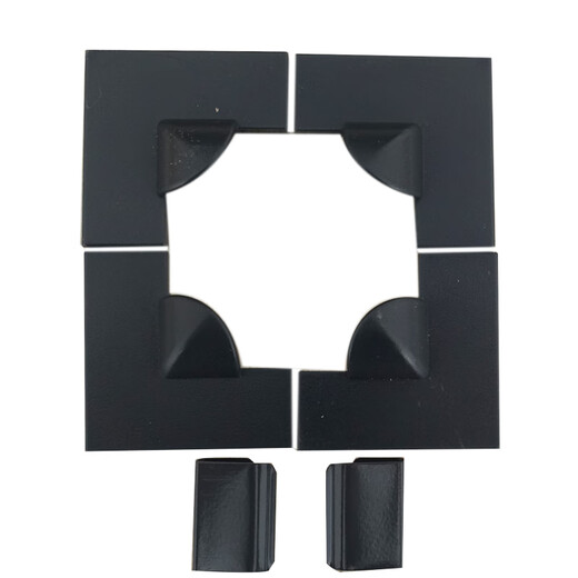 Fonterra card slot type soft frame screen material nano-encrypted anti-mosquito magnetic strip magnetic accessories white corner corner set gray